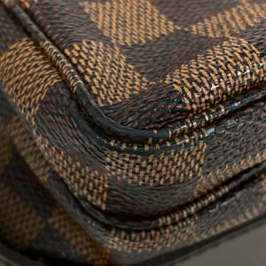 Louis Vuitton Bag Brown Shoulder Crossbody Naviglio Damier